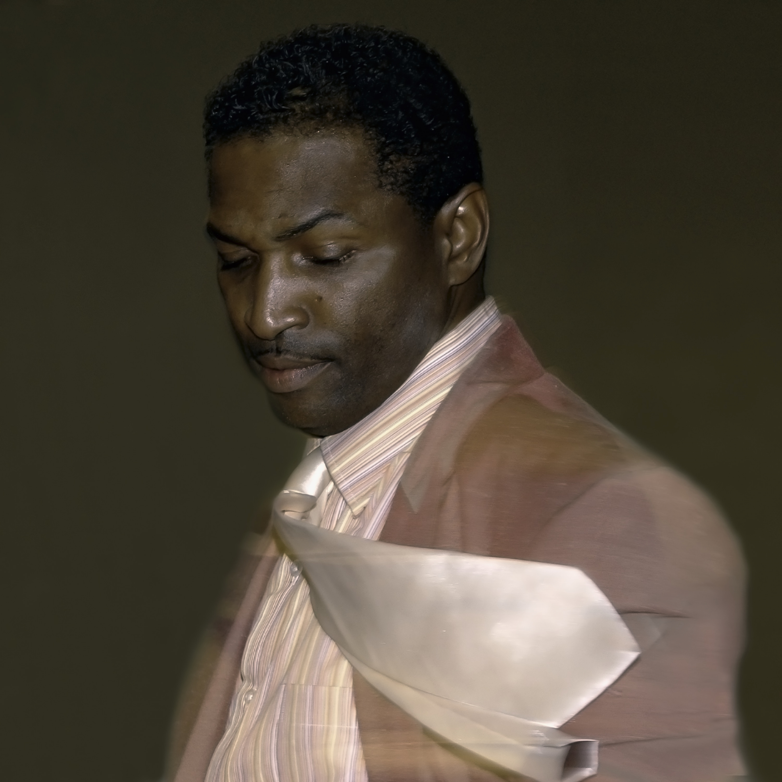 Cecil McDonald jr,Spinning Black Man, 2013